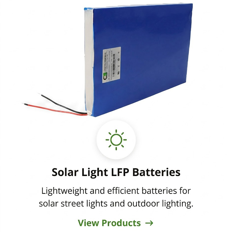 Solar Light LFP Batteries